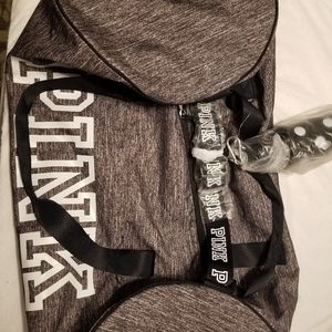 PINK duffel/overnight bag